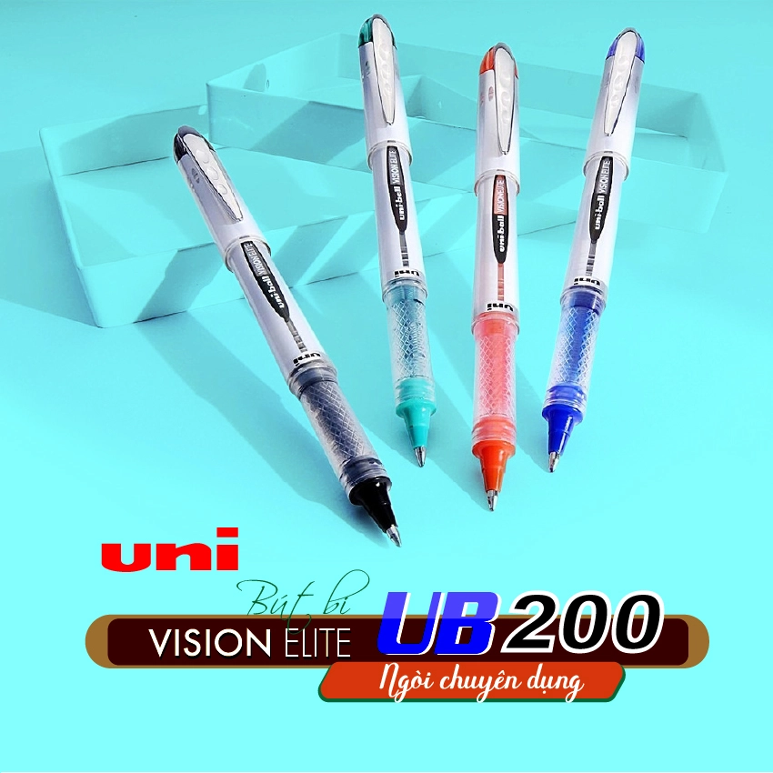 Bút ký uni-ball Vision Elite UB-200 nét 0.8mm